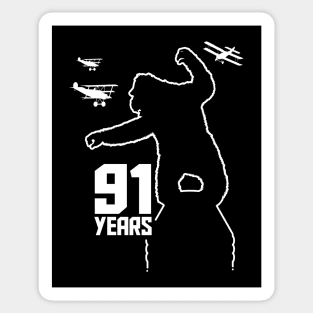 KING KONG 91 YEARS - Marker line Sticker